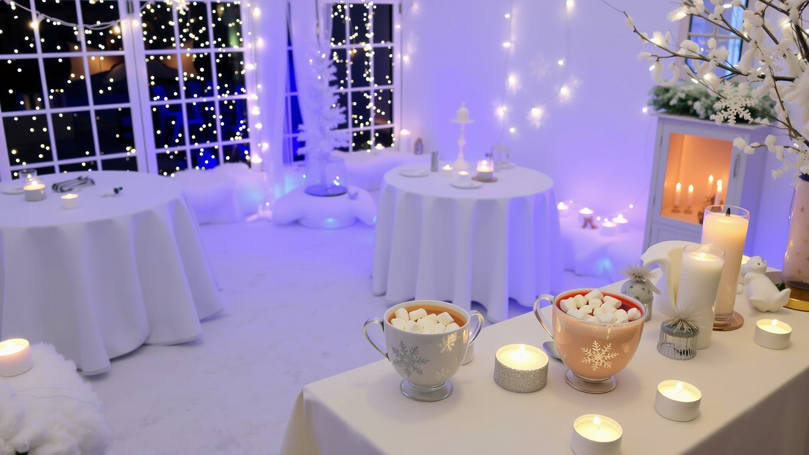2. Winter Wonderland Decor