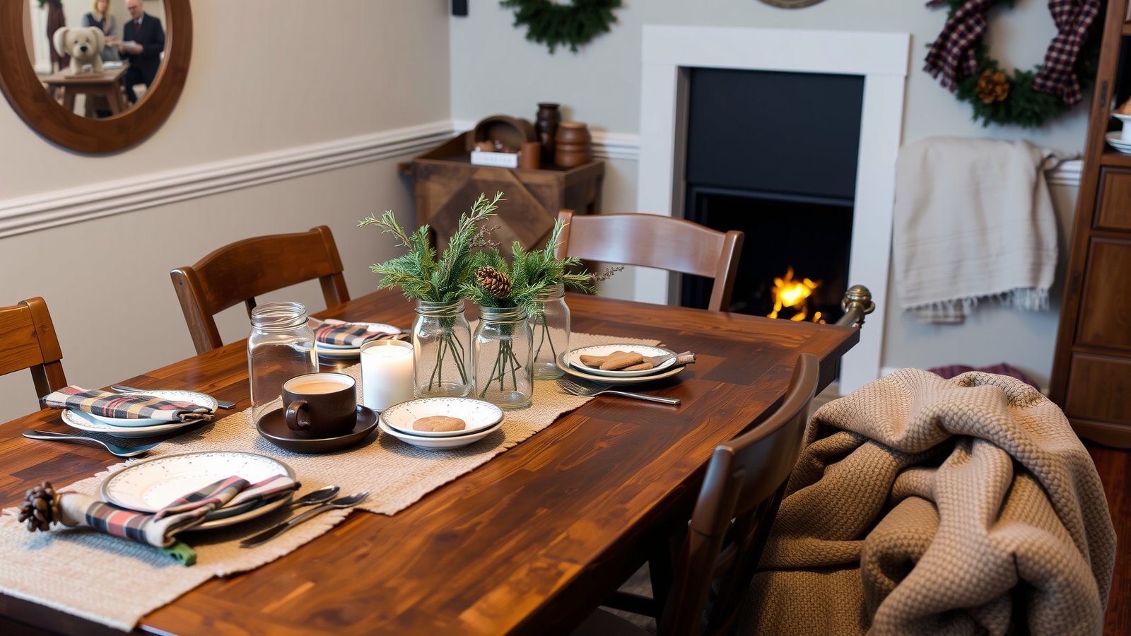 3. Rustic Farmhouse Style