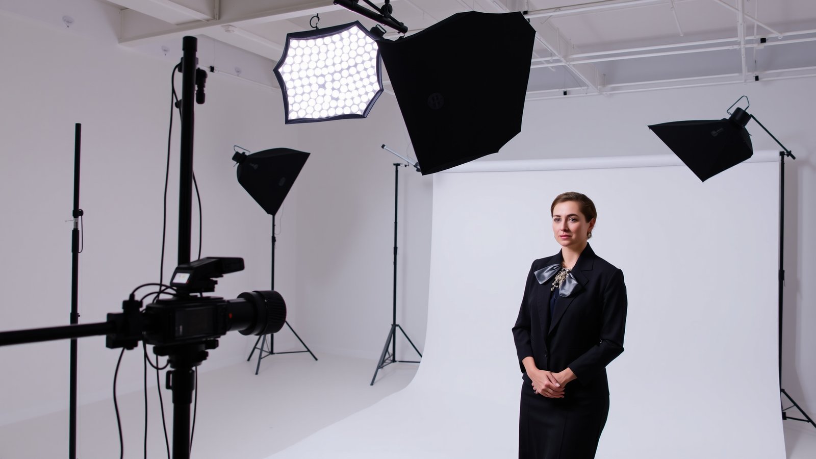 7. Elegant Studio Shoot