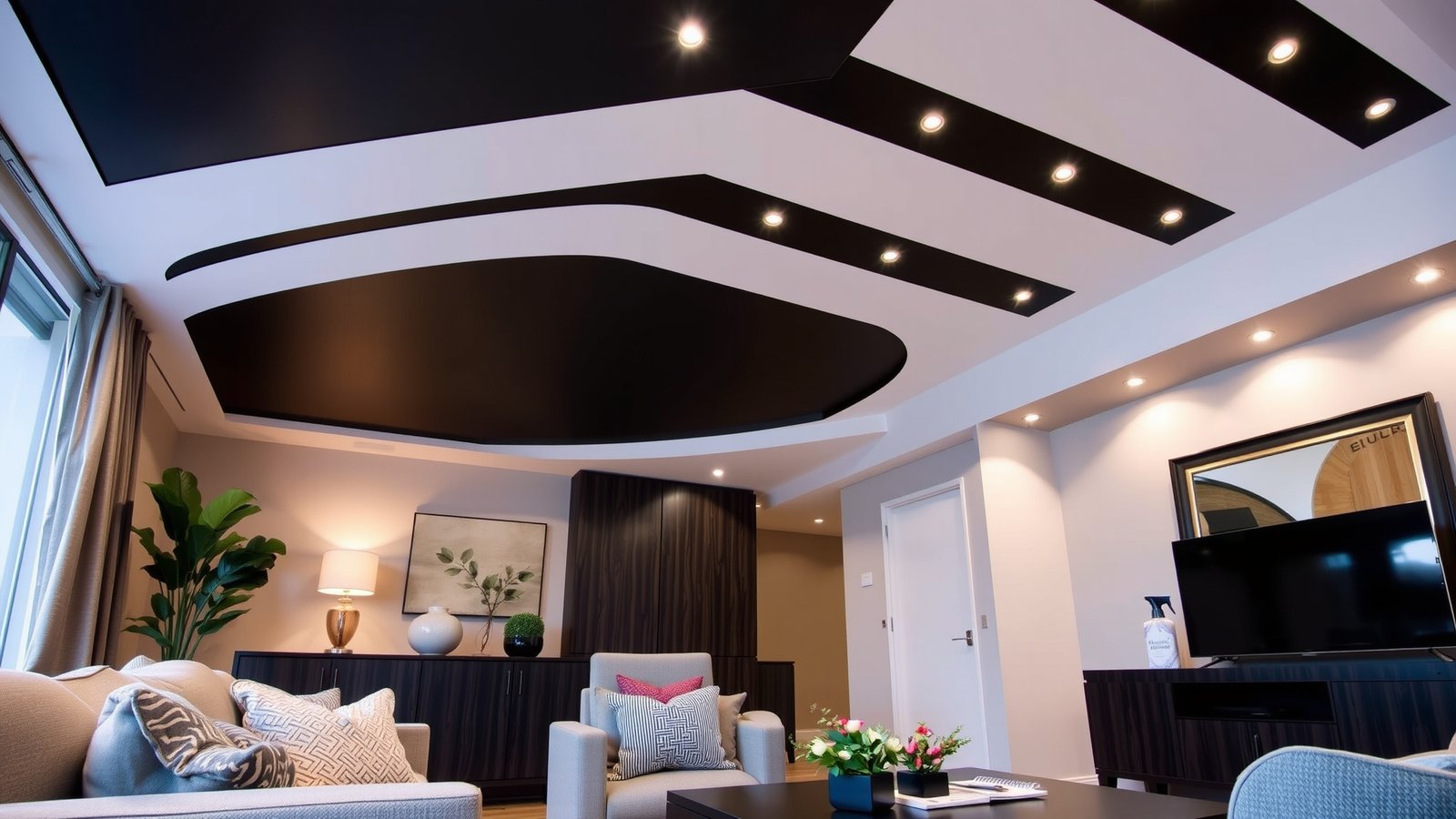 7. Recessed Lighting for a Sleek Look