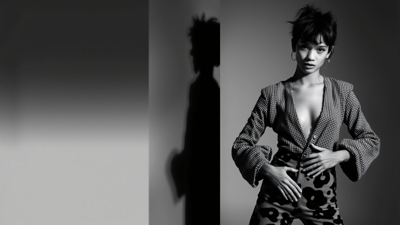 9. Artistic Black and White Shoot