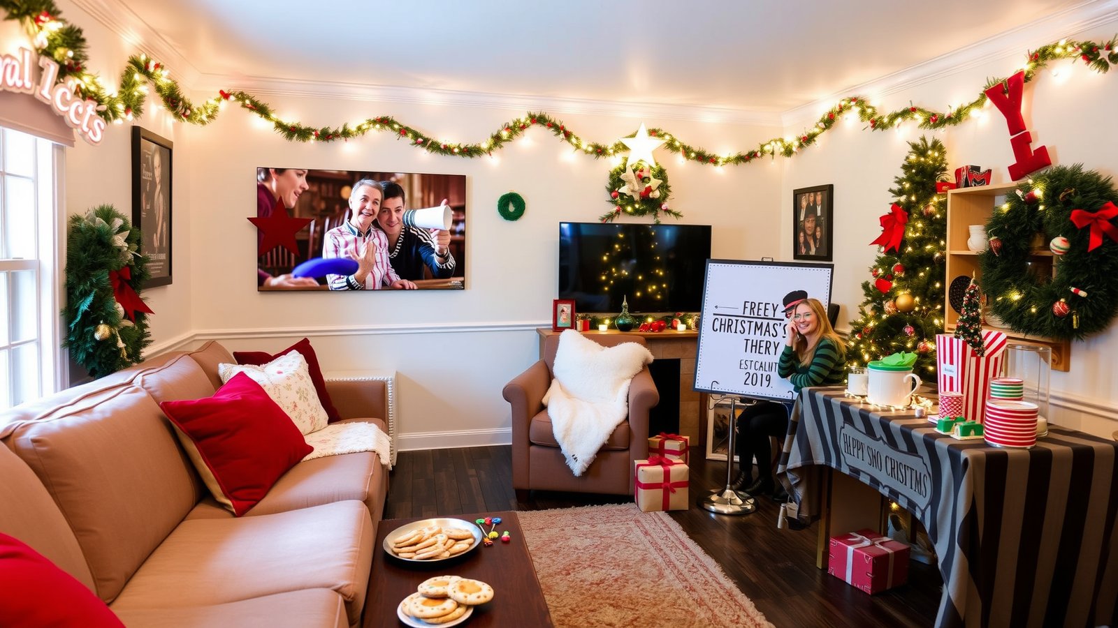 9. Christmas Movie Marathon Theme