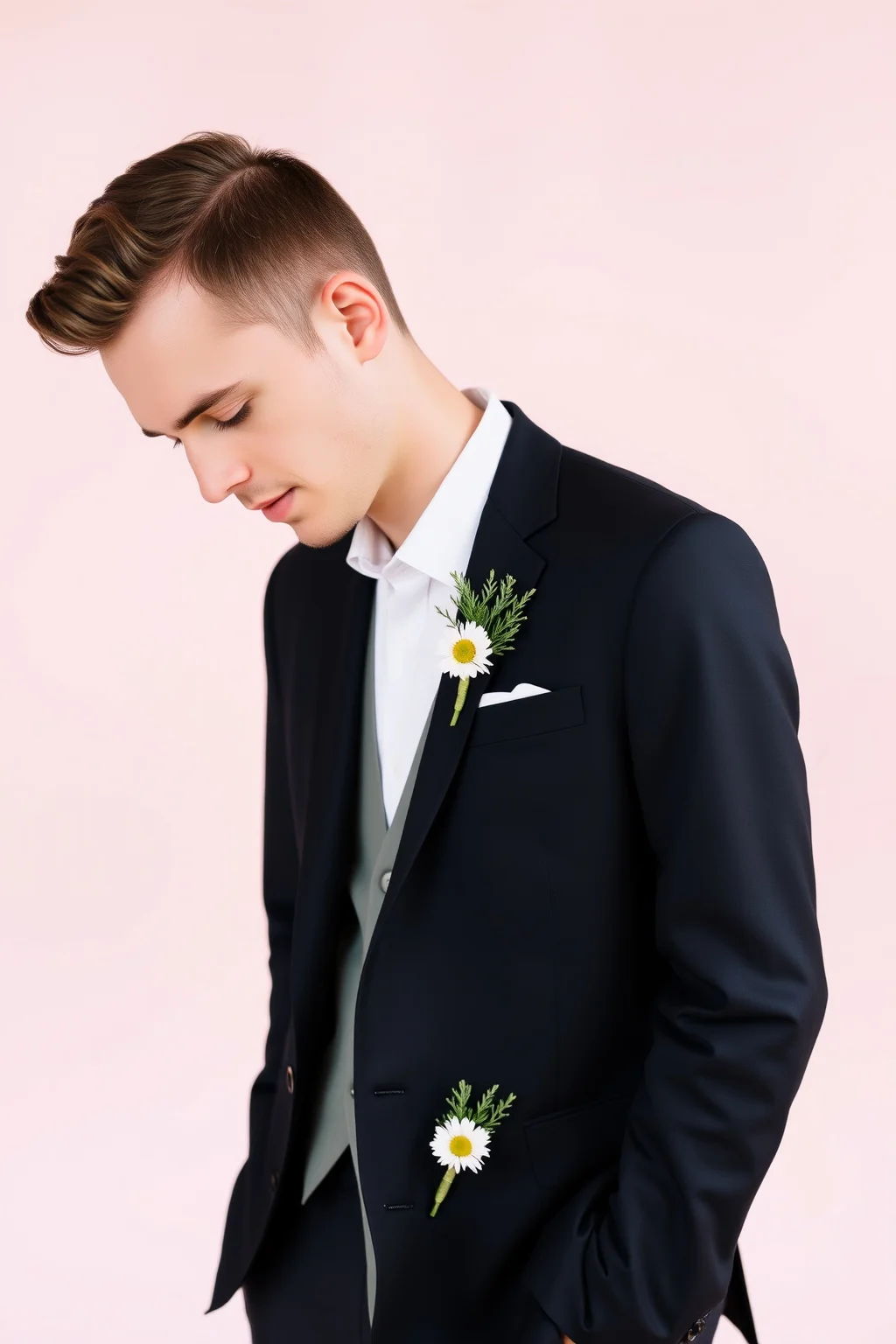 10. Minimalist Boutonniere