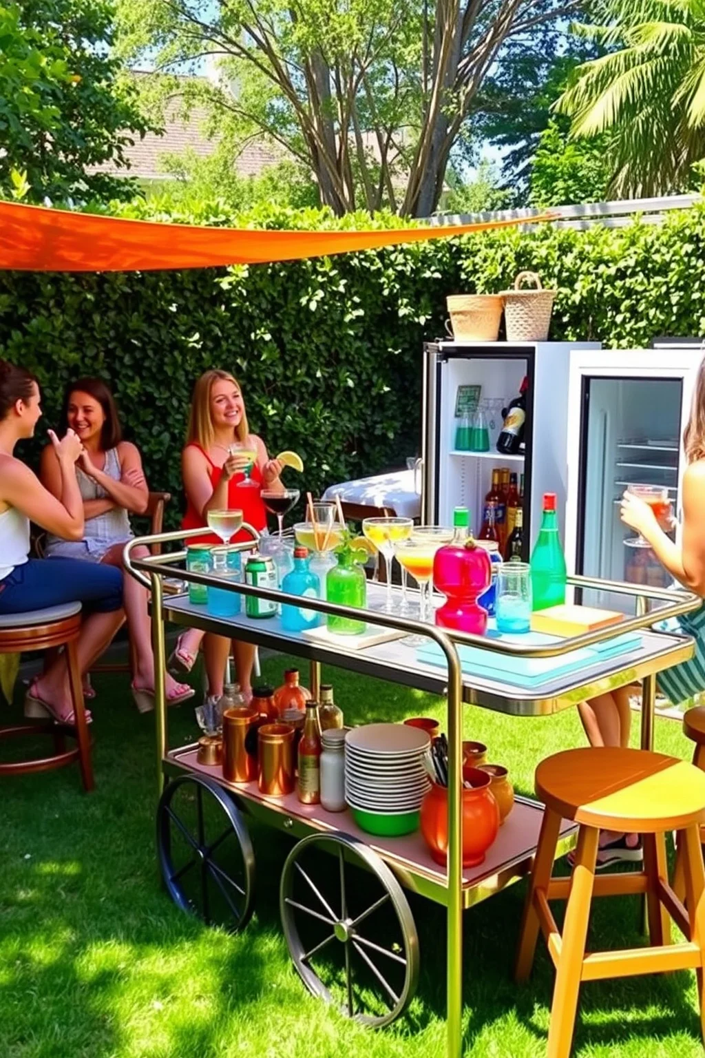 11. Introduce an Outdoor Bar