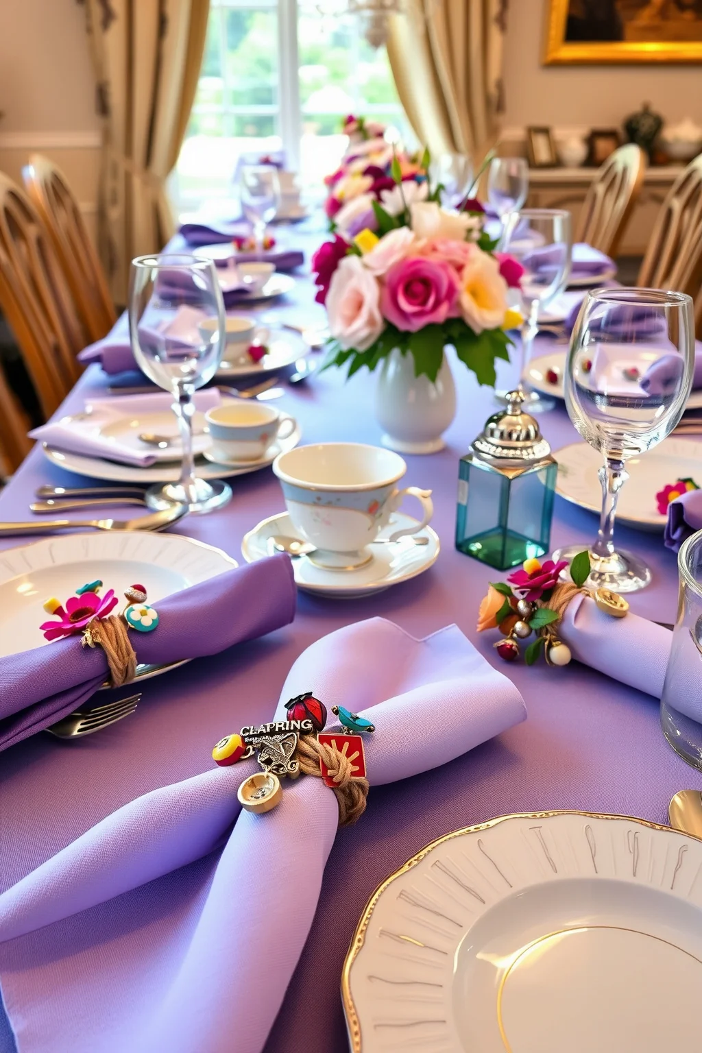 11. Themed Napkin Rings