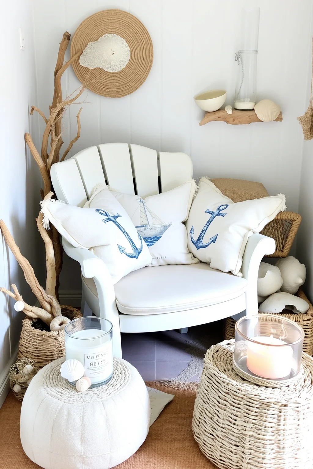 12. Beachy Vibe with Natural Elements