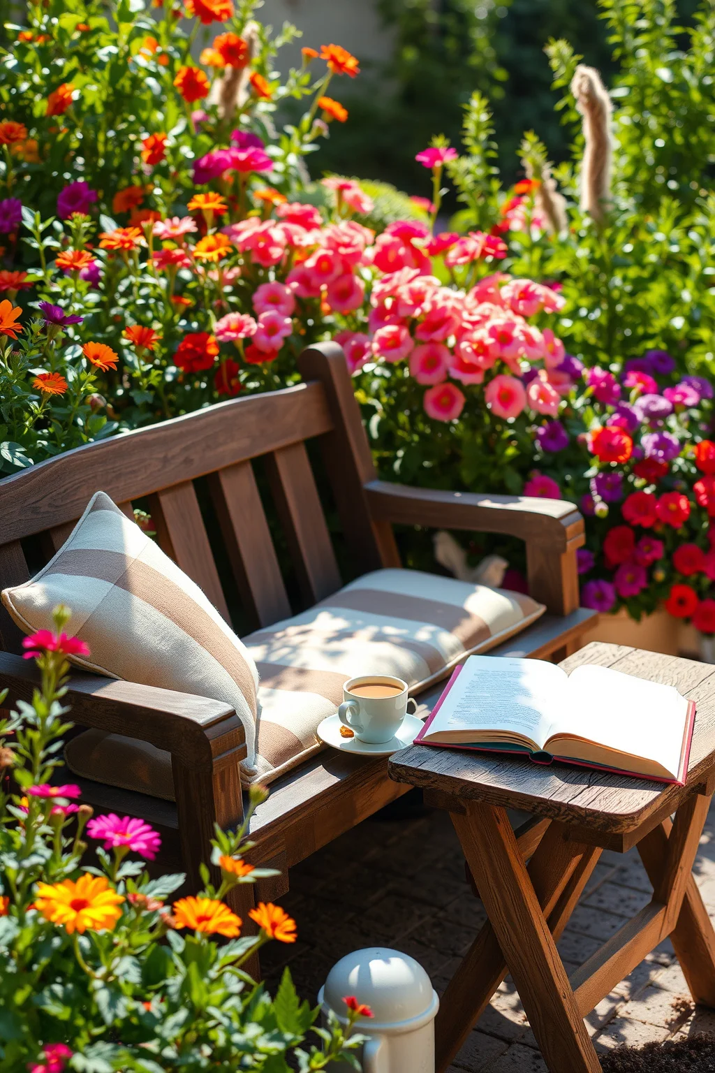 12. Implement a Garden Seating Area