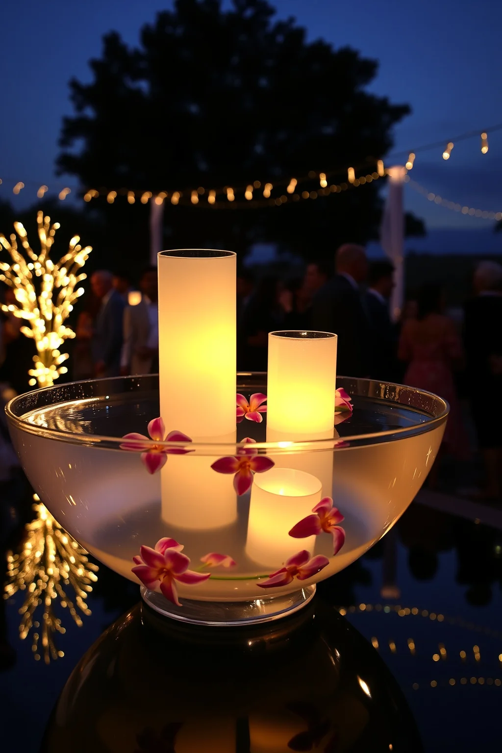 12. Wildflower Floating Lanterns