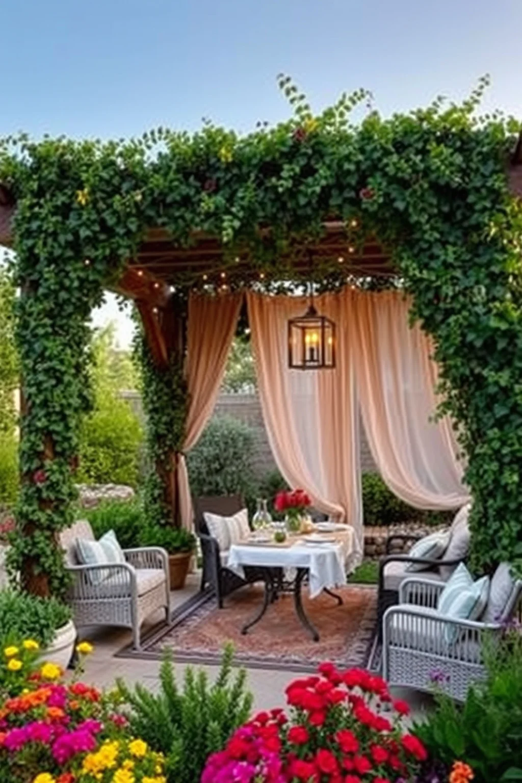 14. Add a Pergola or Gazebo