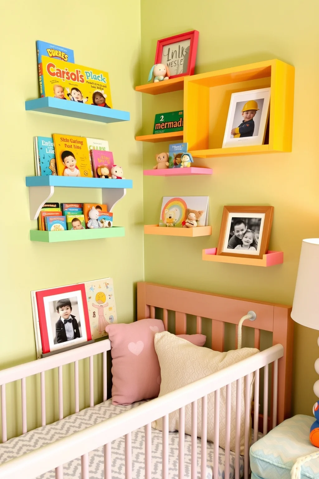 3. Wall-Mounted Shelves