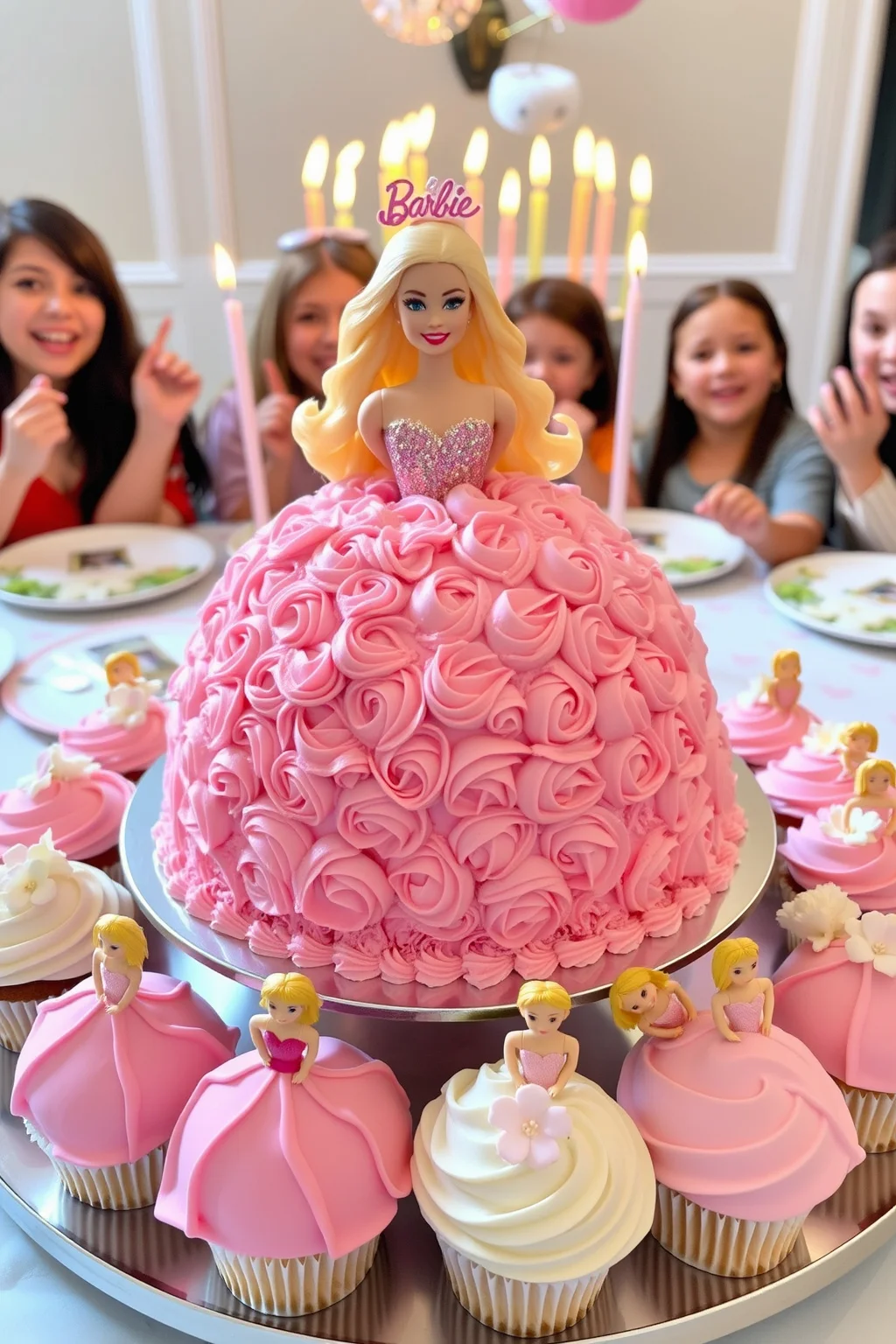 4. Barbie Cake