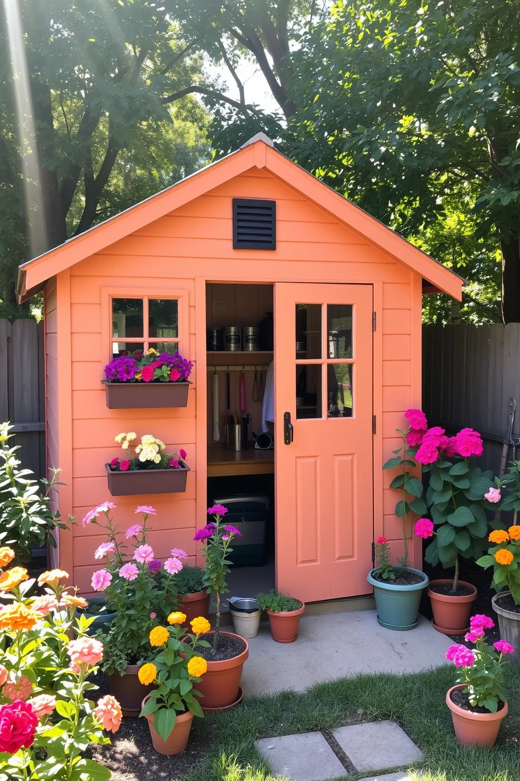 4. Build a Garden Shed