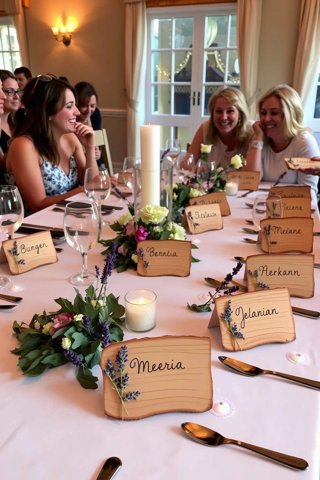 4. Charming Place Cards