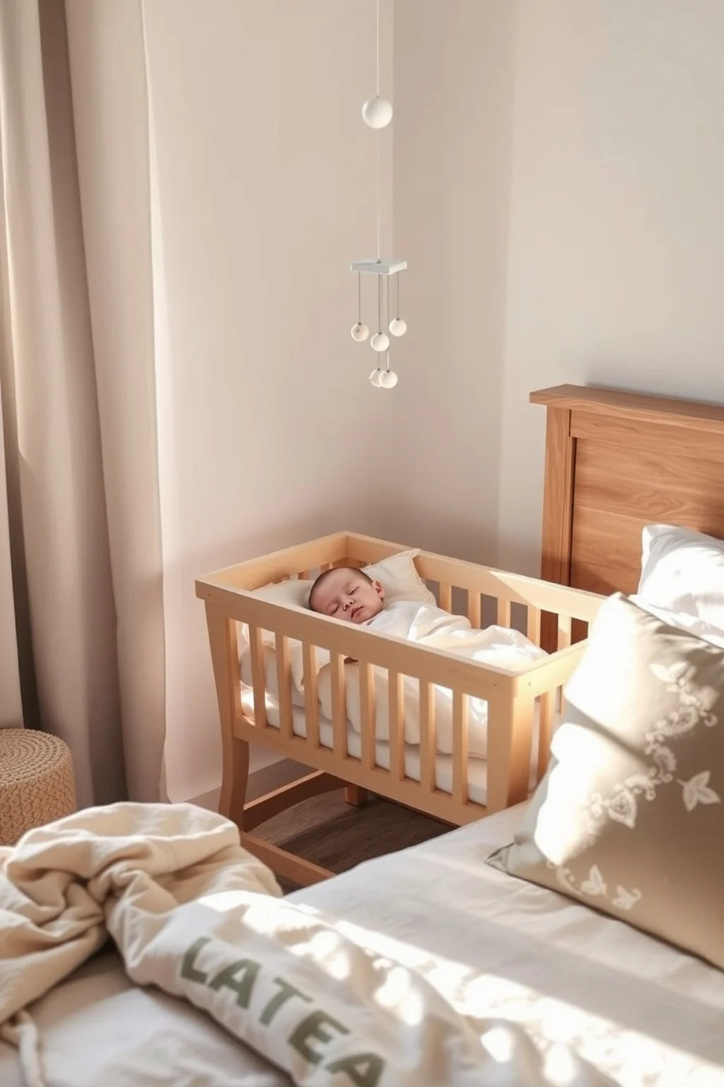 4. Cozy Bassinet Nook