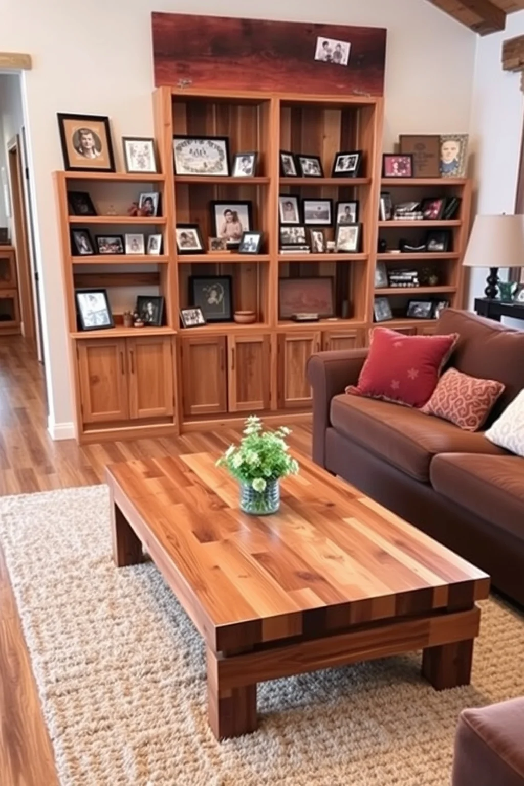 5. Rustic Wood Accents