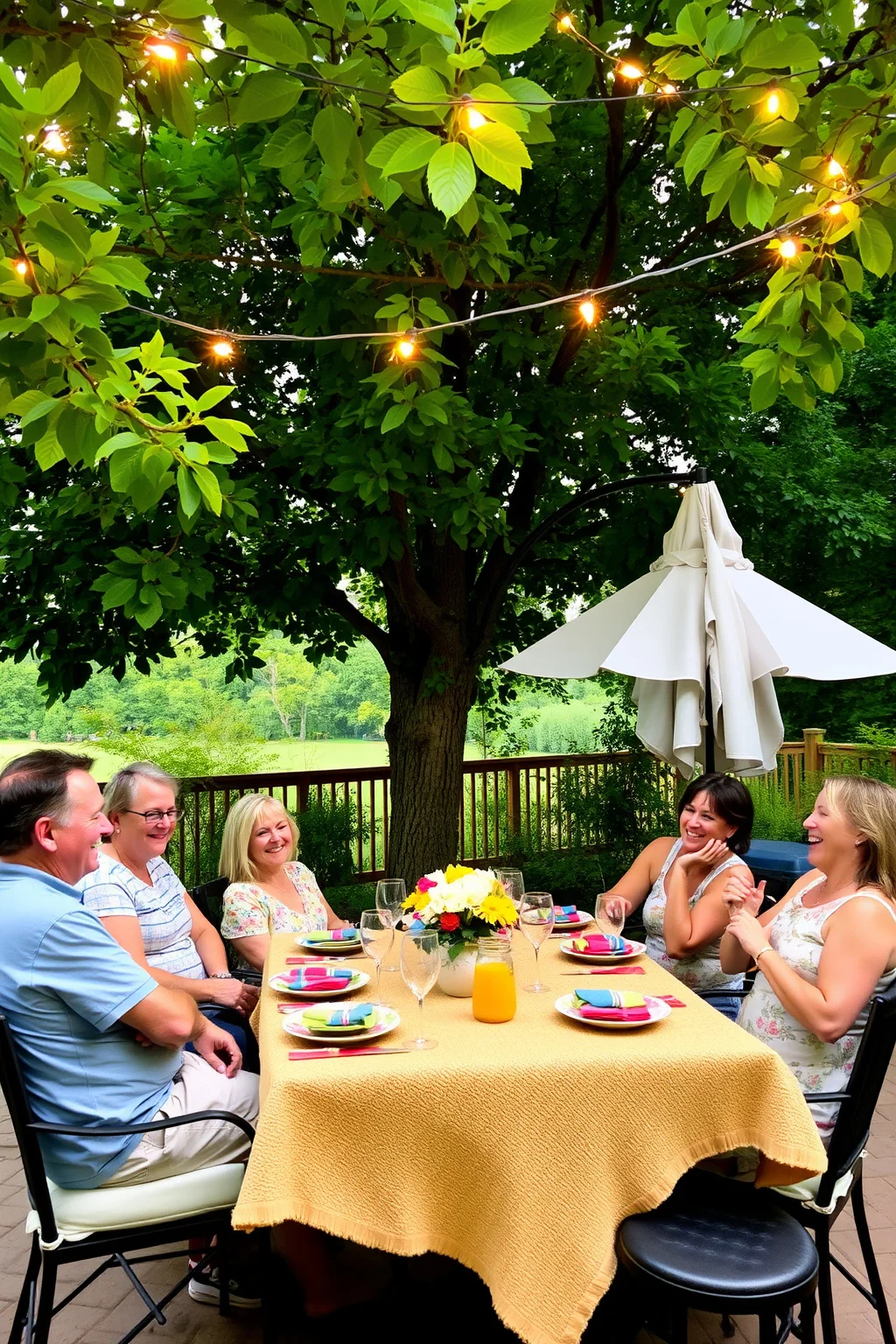 5. Set Up an Outdoor Dining Area