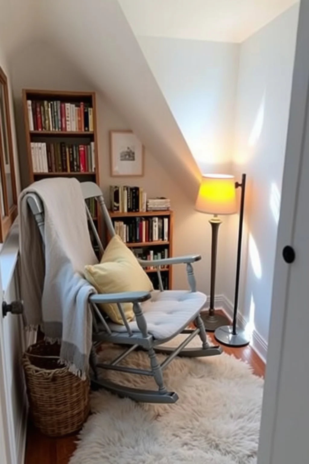 6. Vintage Vibes with a Rocking Chair