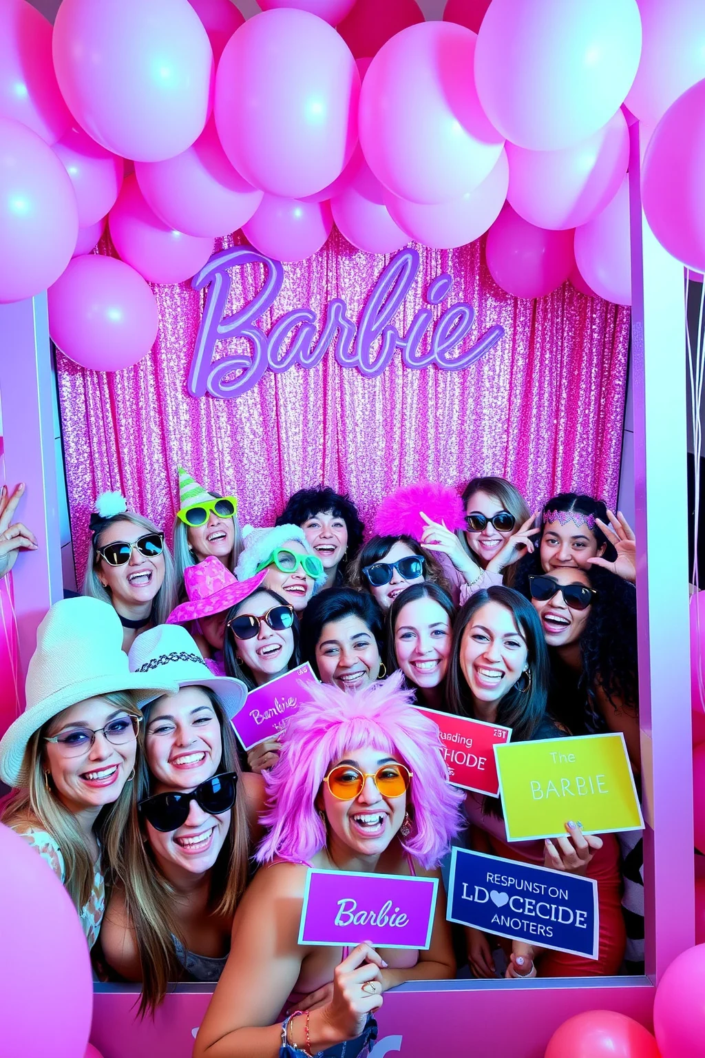 7. Barbie Photo Booth