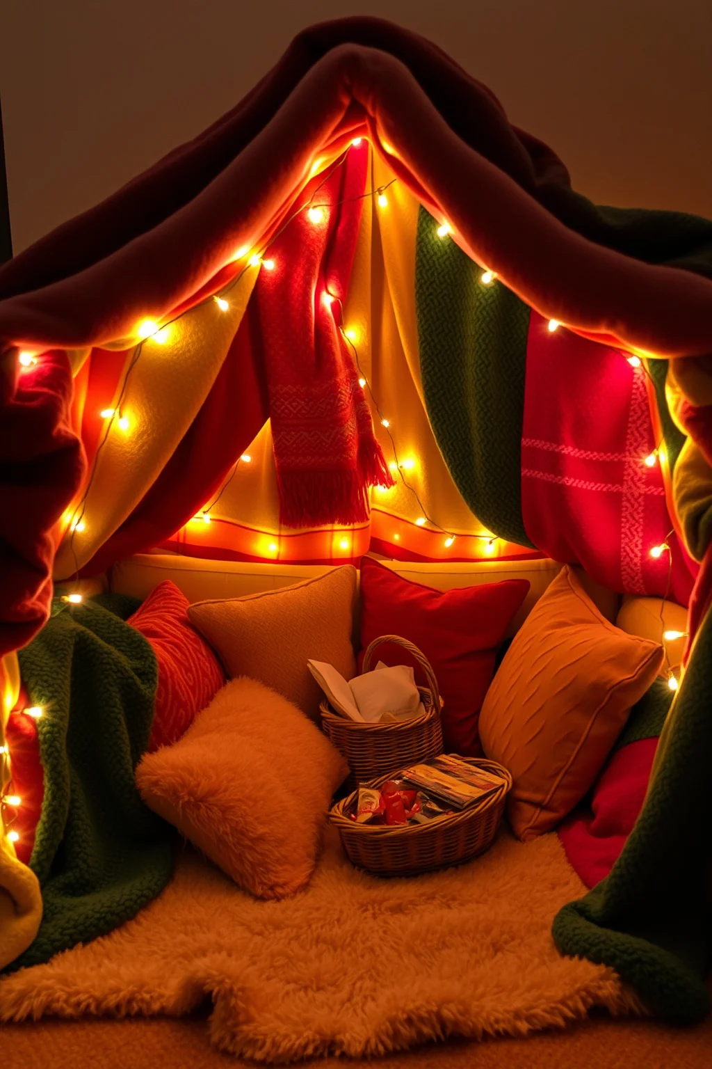 7. Cozy Blanket Fort