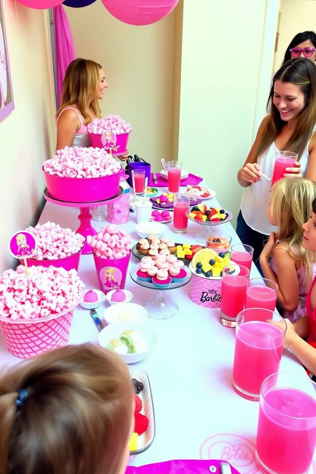 8. Barbie Themed Snacks