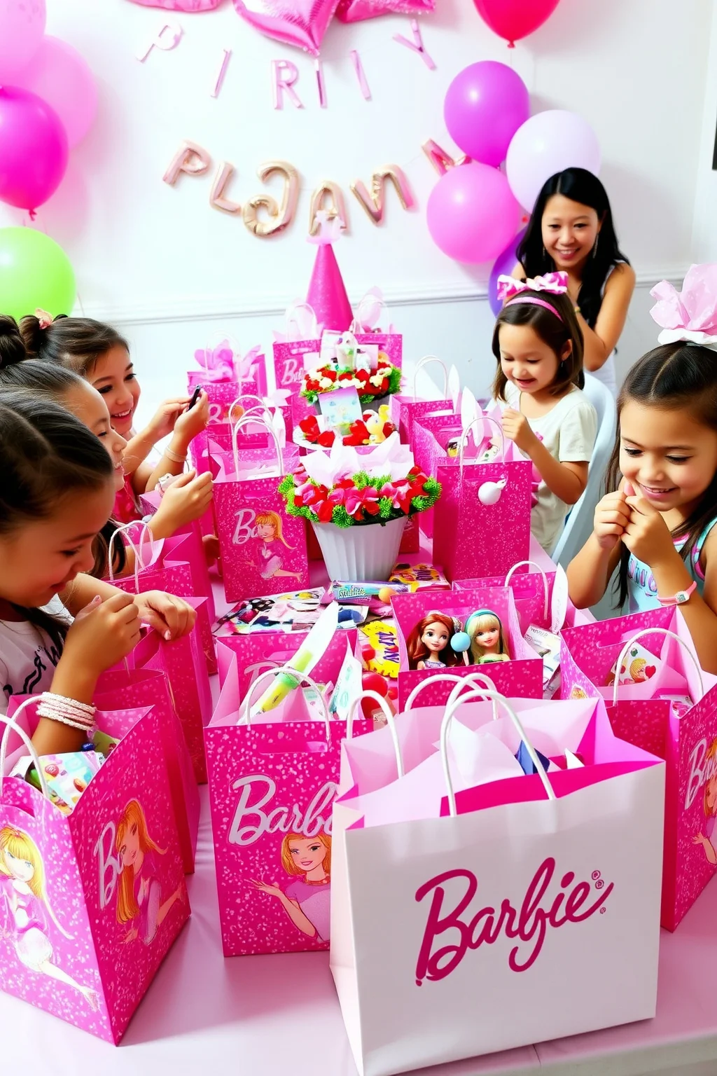 9. Barbie Goodie Bags